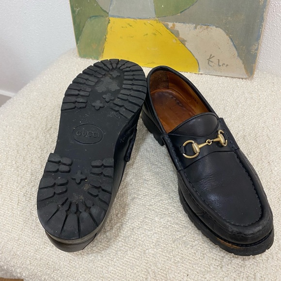 Vintage Gucci Horsebit Loafers - Picture 8 of 9
